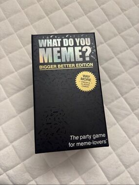 Bigger Better Edition Party Game - Black